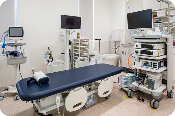 特徴03 病院レベル最新かつ精度の高い内視鏡システムを備えています